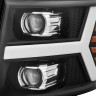Комплект передних фар Chevy Silverado 1500 07-13 PRO-Series AlphaRex 880205