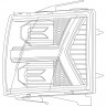 Комплект передних фар Chevy Silverado 1500 07-13 PRO-Series AlphaRex 880205