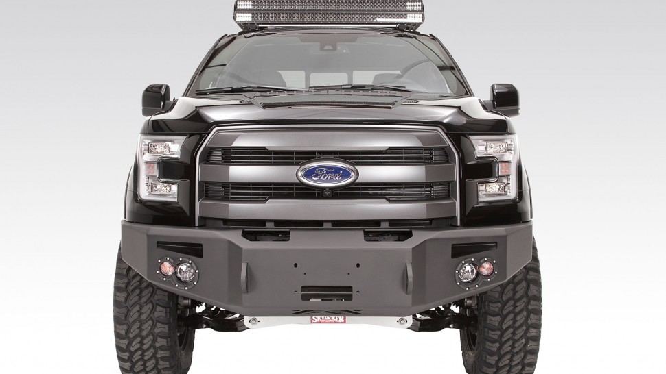 Передний бампер Premium Ford F-150 15-17 Fab Fours FF15-H3251-1