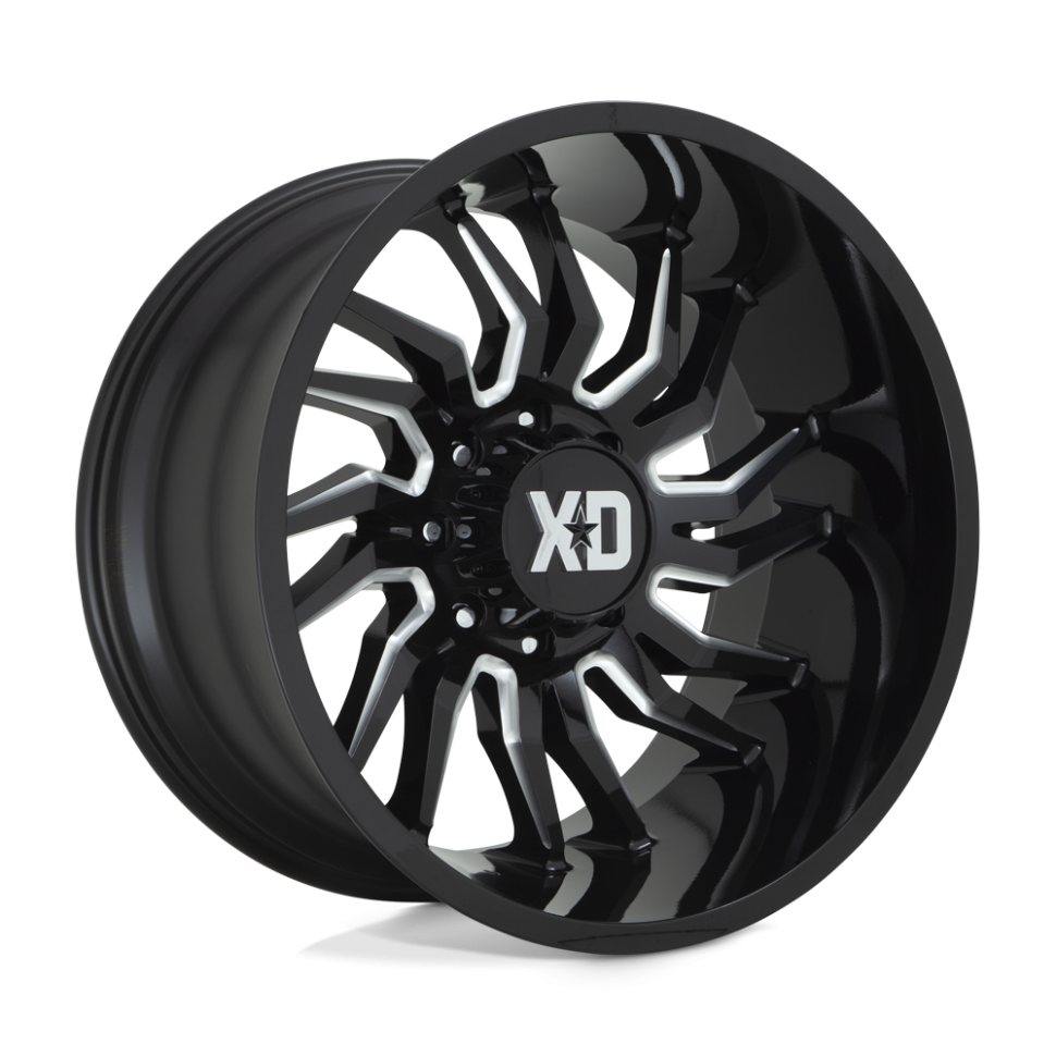 Колесный диск XD Wheels Tension Gloss Black Milled 22x10 ET-18 XD85822063318N