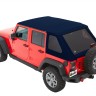 Мягкая крыша софт топ Jeep Wrangler JK 07-18 4 Door (Navy Blue) Trektop Bestop 5685369