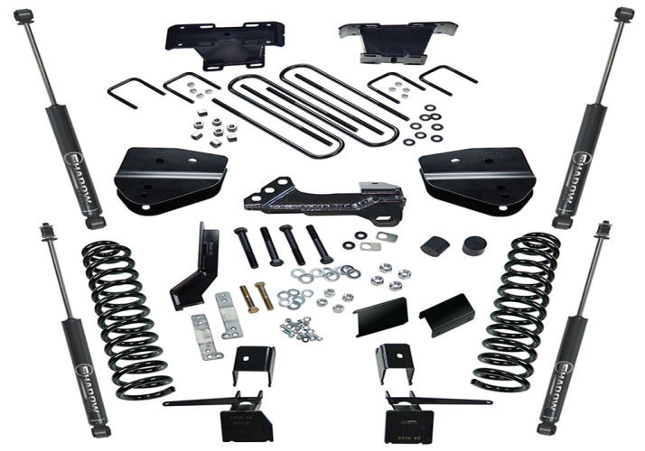 Лифт комплект подвески 4" Ford F-250/F-350 17-22 (Shadow Shocks) Superlift K164
