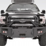 Передний бампер Premium с центаральной дугой Ford F-150 15-17 Fab Fours FF15-H3252-1