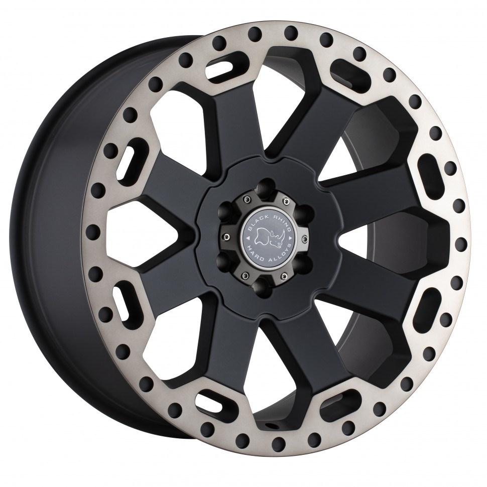 Колесный диск Black Rhino Warlord Matte Black W/Machine Dark Tint Lip 18x9 ET 1890WAR005140M78