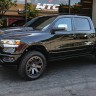 Колесный диск Black Rhino Warlord Matte Black W/Machine Dark Tint Lip 18x9 ET 1890WAR005140M78