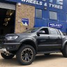 Колесный диск Black Rhino Warlord Matte Black W/Machine Dark Tint Lip 18x9 ET 1890WAR005140M78