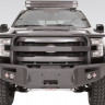 Передний бампер Premium с дугами Ford F-150 09-14 Fab Fours FF09-H1950-1