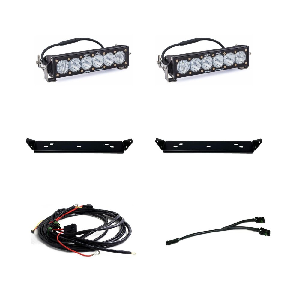 Комплект светодиодной Led балки в решетку Ford F-150 21-23 Raptor OnX6+ Baja Designs 448063