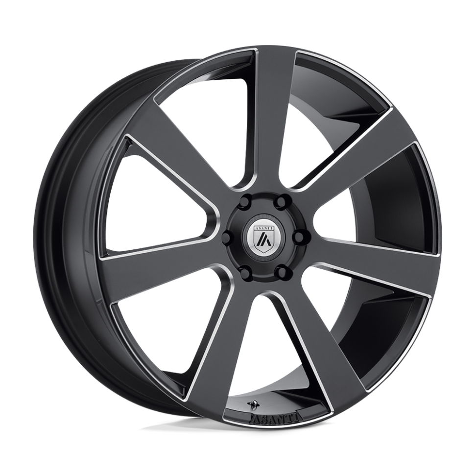 Колесный диск Asanti Wheels Apollo Satin Black Milled 22x9 ET+15 ABL15-22901515BM