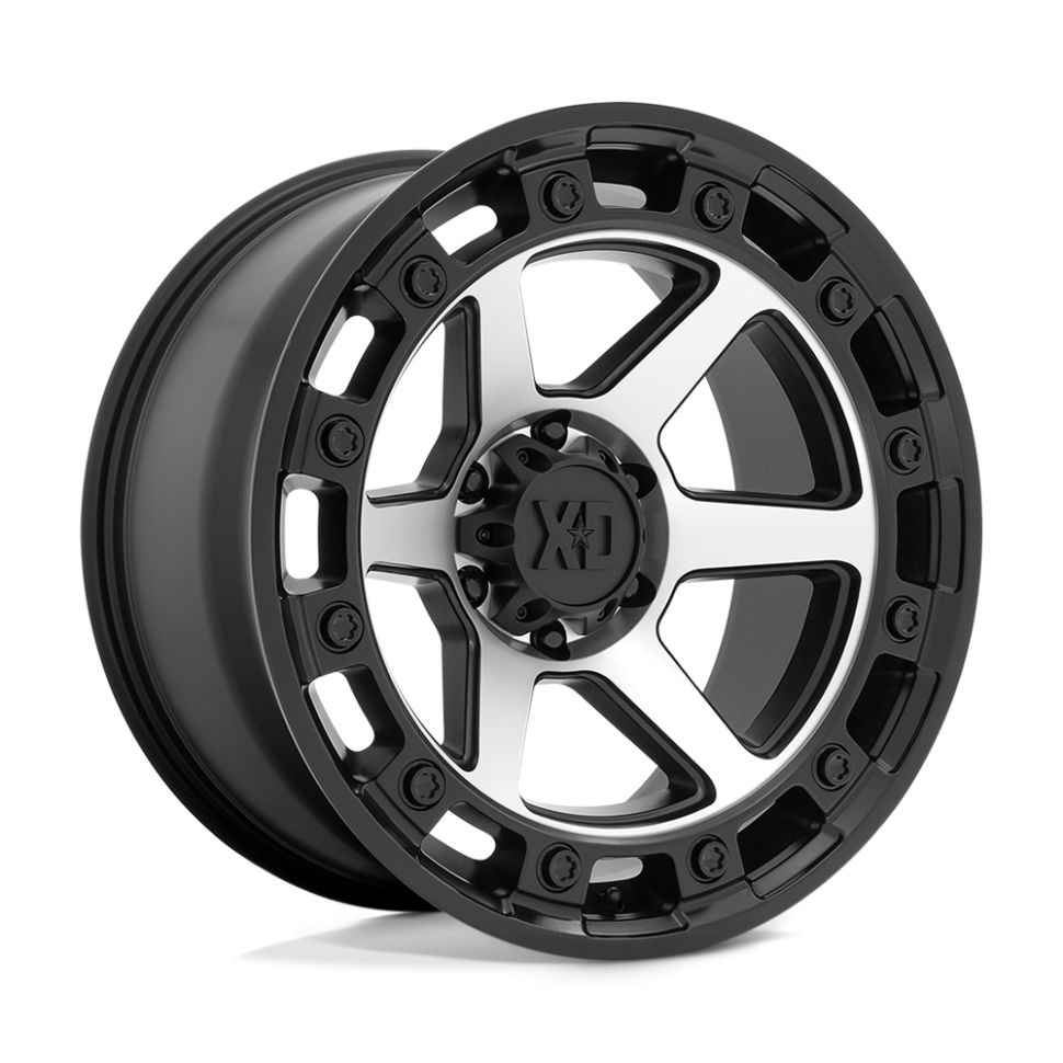 Колесный диск XD Wheels Raid Satin Black Machined 17x9 ET XD86279050500