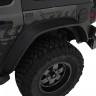 Расширители колесных арок Jeep Gladiator JT 20-22 к-кт 4 шт Black Flat Style Bushwacker 10928-07