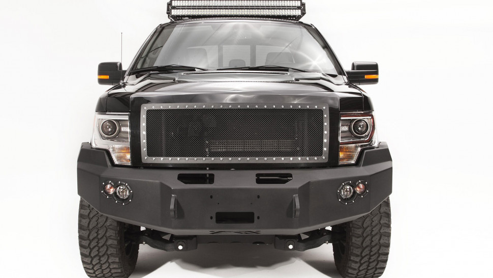 Передний бампер Premium Ford F-150 09-14 Fab Fours FF09-H1951-1