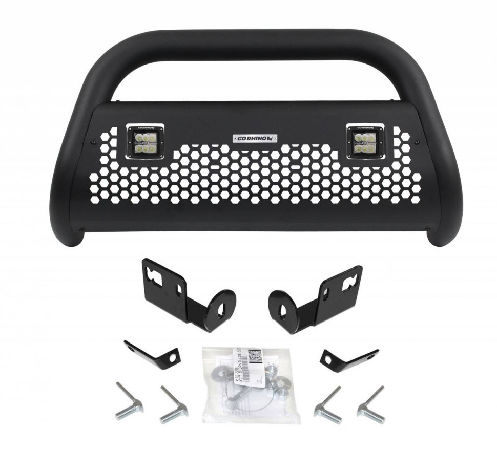Кенгурятник с креплениями Ford F-250/F-350 17-22 RC2 LR Go Rhino 55732LT