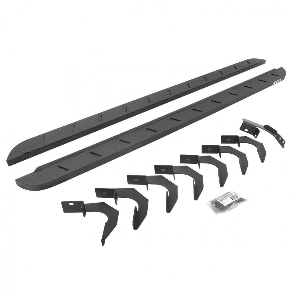 Подножки Chevrolet Colorado/GMC Canyon 15-22 Crew Cab RB10 Slim Go Rhino 63423580ST