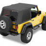 Мягкая крыша софт топ Jeep Wrangler TJ 97-06 (Black Denim) Trektop Bestop 5682015