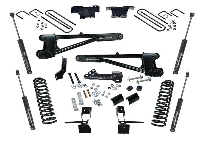 Лифт комплект подвески 4" Ford F-250/F-350 17-22 (Shadow Shocks) Superlift K165