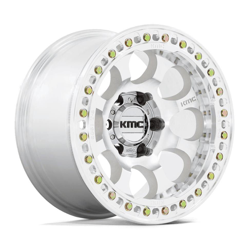 Колесный диск KMC Wheels Riot Beadlock Machined 17x8.5 ET KM237DX17856300