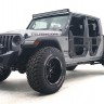 Бампер Stubby Jeep Wrangler JL/Gladiator 18-22 Fab Fours JL18-B4751-1