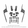 Комплект креплений кенгурятника RC4 или защиты днища RC3 Nissan Titan XD 16-23 RC4 RC3 Brackets Go Rhino 562260TK