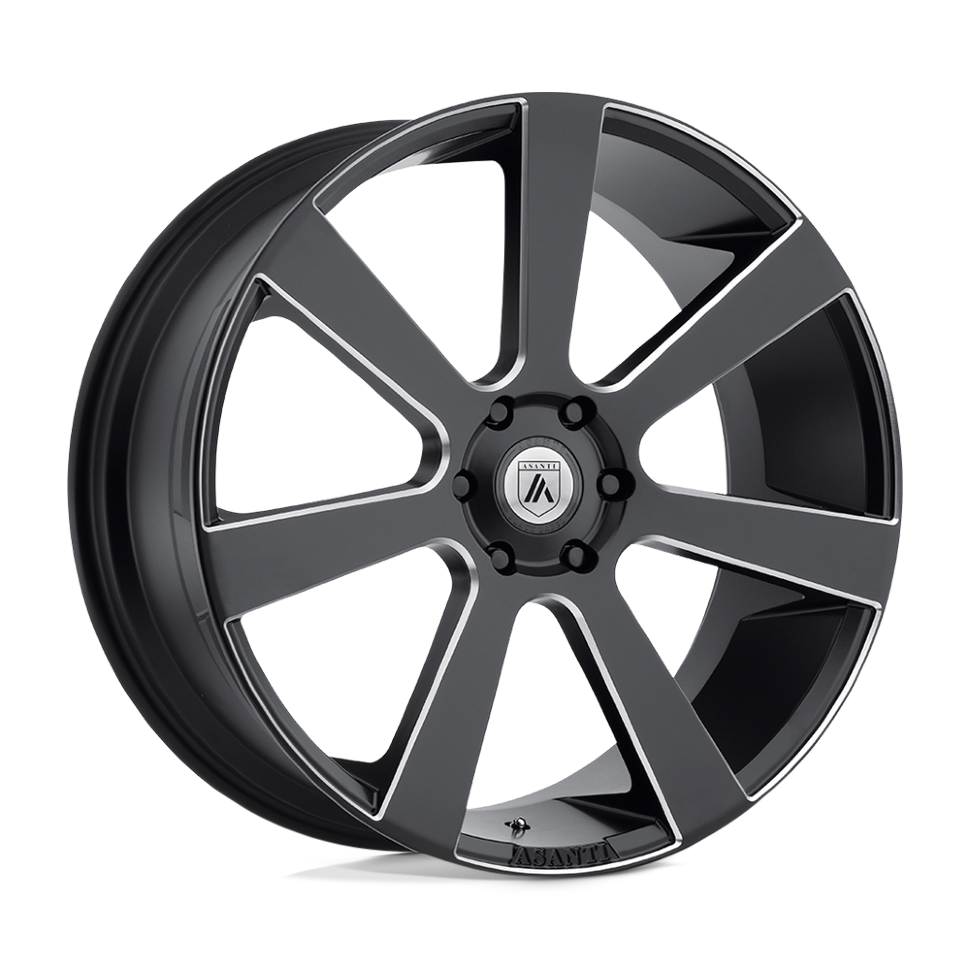 Колесный диск Asanti Wheels Apollo Satin Black Milled 22x9 ET+35 ABL15-22906235BM