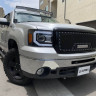 Комплект передних фар GMC Sierra 1500 07-13 PRO-Series AlphaRex 880605