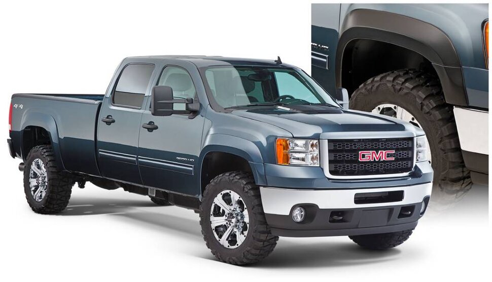 Расширители колесных арок GMC Sierra 1500/2500/3500 07-14 к-кт 4 шт. Extend A Bushwacker 40952-02