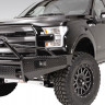 Передний бампер с центральной дугой Black Steel Ford F-150 09-14 Fab Fours FF09-K1962-1