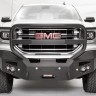 Передний бампер Premium с дугами GMC Sierra 1500 16-18 Fab Fours GS16-F3950-1