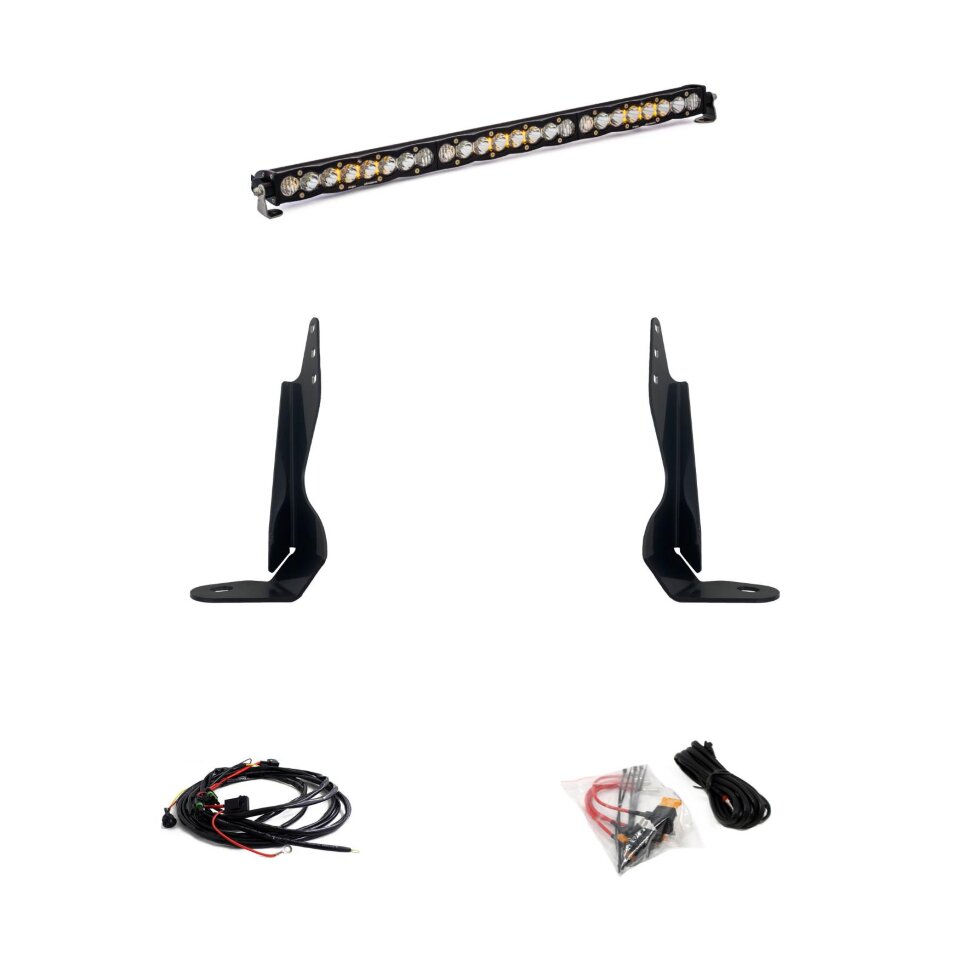 Комплект светодиодной Led балки в решетку GMC Sierra 2500/3500 20-22 S8 Baja Designs 447850