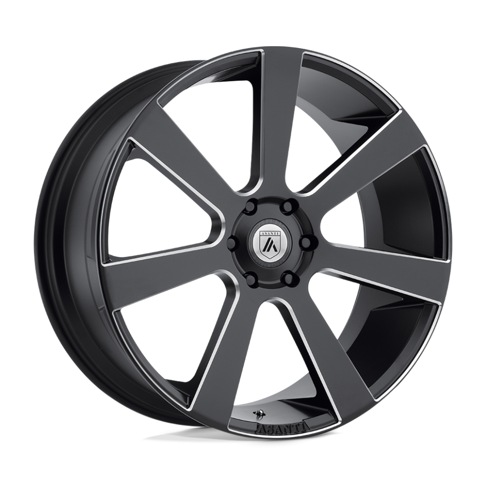 Колесный диск Asanti Wheels Apollo Satin Black Milled 24x9 ET+35 ABL15-24905235BM