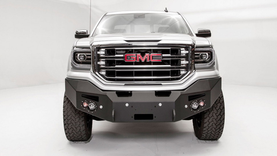 Передний бампер Premium GMC Sierra 1500 16-18 Fab Fours GS16-F3951-1