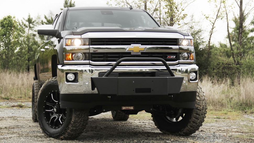 Площадка для лебедки Chevrolet Silverado 2500/3500 15-18 Fab Fours GM15-N3060-1