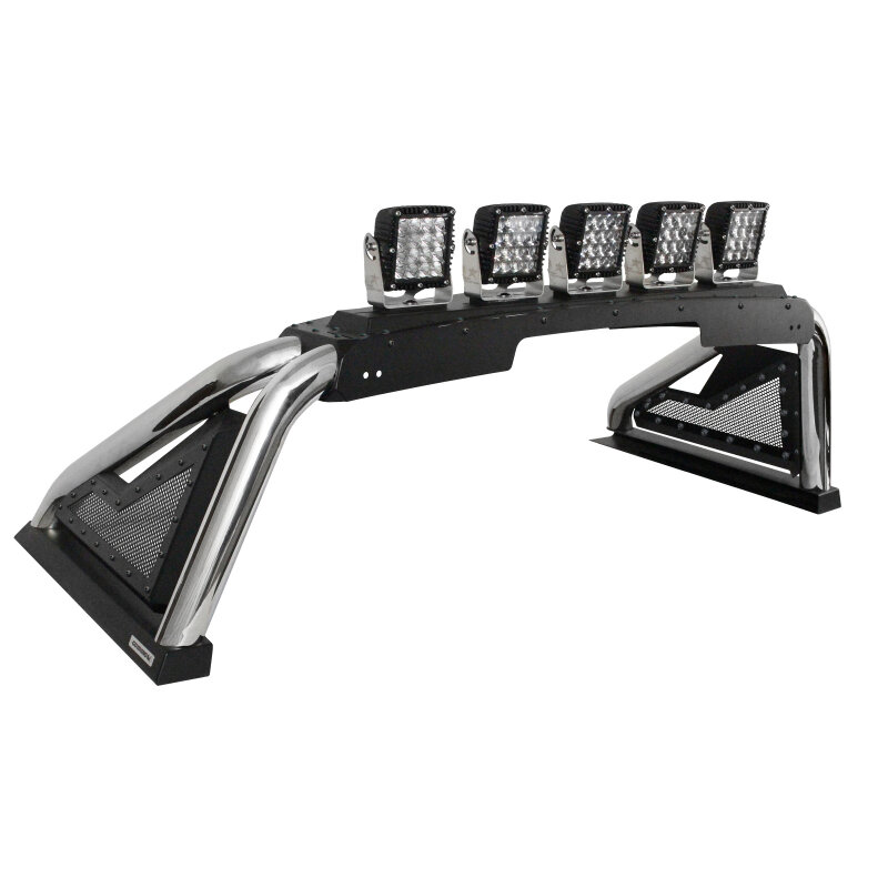 Дуги в кузов с регулируемым креплением оптики Dodge Ram 1500/Chevrolet Silverado/GMC Sierra 2500/3500 19-23 Sport Bar 2.0 Go Rhino 918600PS