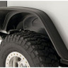 Расширители колесных арок Jeep Wrangler JK 07-18 2Door к-кт 2 шт зад Flat Style Bushwacker 10052-07