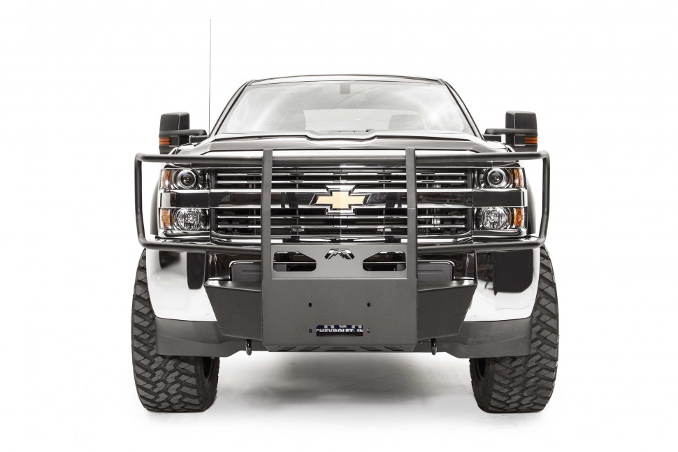 Площадка для лебедки с дугами Chevrolet Silverado 2500/3500 15-18 Fab Fours GM15-N3070-1