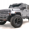 Бампер Stubby Jeep Wrangler JK 07-18 Fab Fours JK07-B1952-1