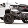 Передний бампер Premium с дугами GMC Sierra 1500 14-15 Fab Fours GS14-F3150-1