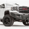 Передний бампер Premium с дугами GMC Sierra 1500 14-15 Fab Fours GS14-F3150-1