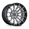 Колесный диск Fuel Off Road Burn Chrome W/Gloss Black Lip 24x12 ET-44 FC403PB24126344N