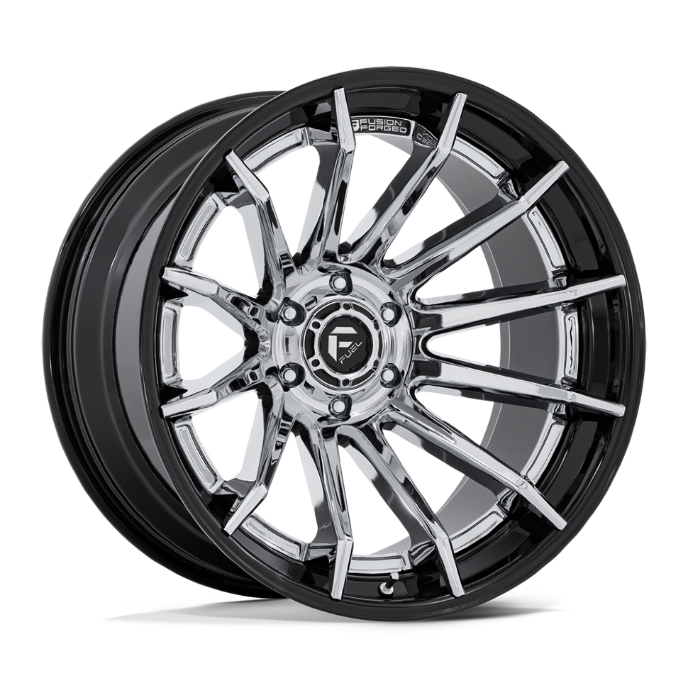 Колесный диск Fuel Off Road Burn Chrome W/Gloss Black Lip 24x12 ET-44 FC403PB24126344N