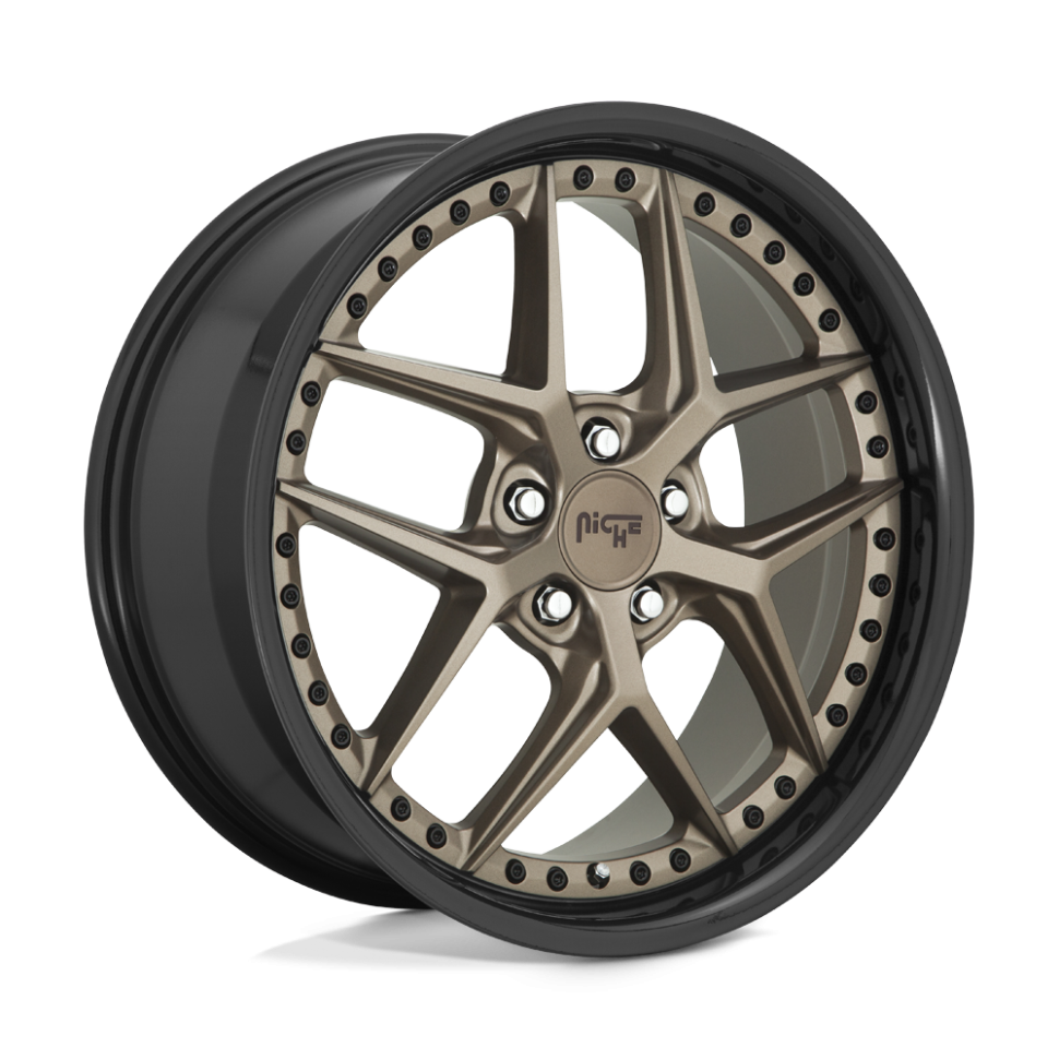 Колесный диск Niche Road Wheels Vice Matte Bronze Black Bead Ring 20x10.5 ET+40 M227200565+40