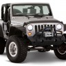 Расширители колесных арок Jeep Wrangler JK 07-18 2Door к-кт 4 шт Black Flat Style Bushwacker 10919-07