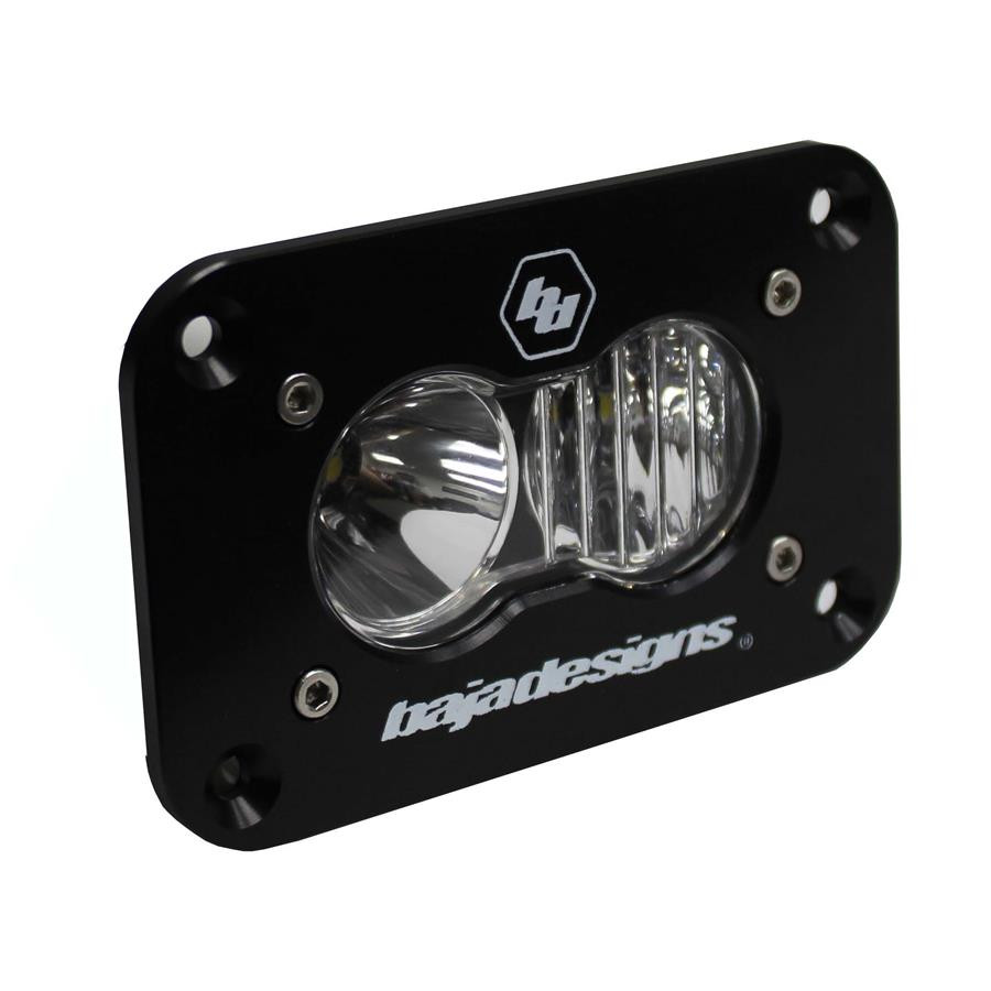 Дополнительная LED фара скрытого монтажа 2.93"x1.68" Водительский/Комбо свет S2 Sport LED Light Baja Designs 541003