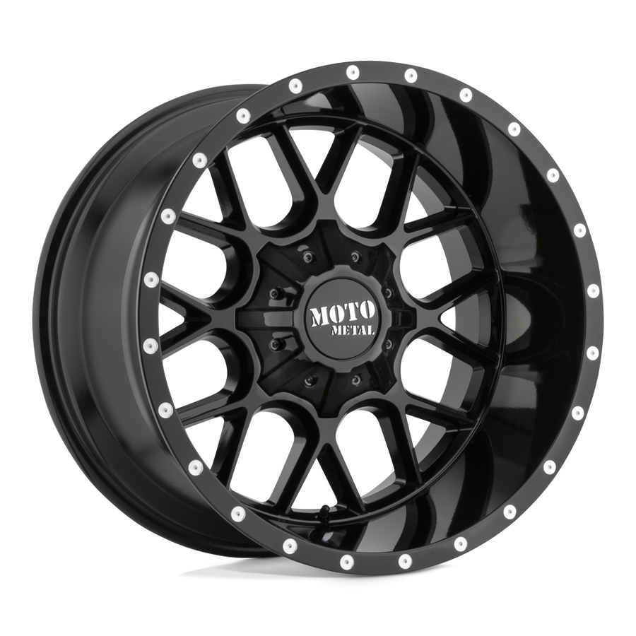 Колесный диск Moto Metal Siege Gloss Black 20x12 ET-44 MO986212673A44N