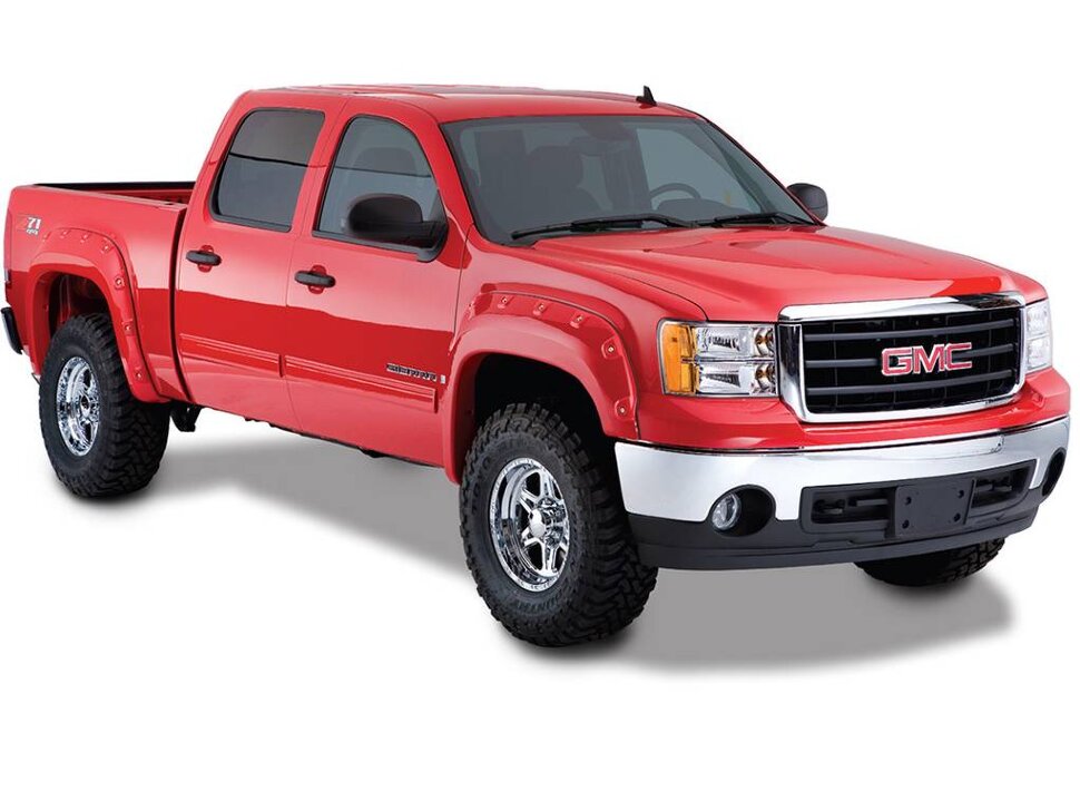 Расширители колесных арок GMC Sierra 1500 07-13 к-кт 4 шт. Pocket Style Boss Bushwacker 40928-02