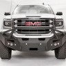 Передний бампер Premium с центаральной дугой GMC Sierra 1500 14-15 Fab Fours GS14-F3152-1