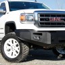 Передний бампер Premium с центаральной дугой GMC Sierra 1500 14-15 Fab Fours GS14-F3152-1