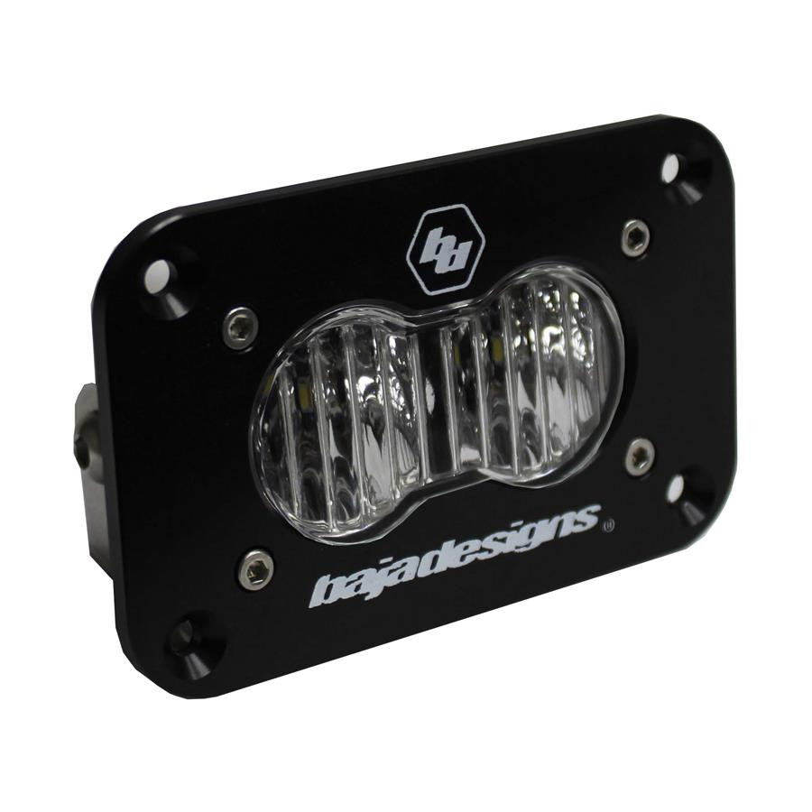Дополнительная LED фара скрытого монтажа 2.93"x1.68" Рассеянный свет S2 Sport LED Light Baja Designs 541005