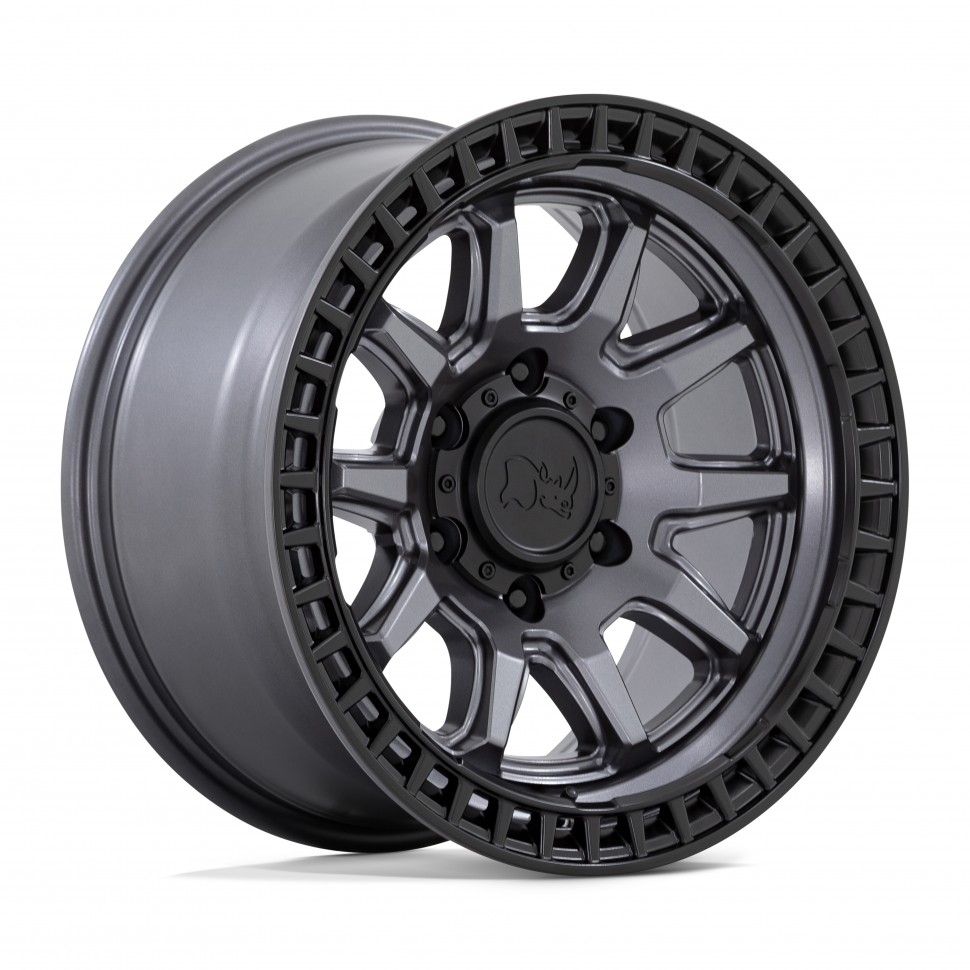 Колесный диск Black Rhino Calico BR001 Matte Gunmetal W/Matte Black Lip 20x9 ET BR001AB20906800