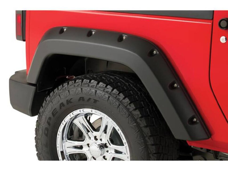 Расширители колесных арок GMC Canyon 15-20 задн 2шт. Pocket Style Bushwacker 40144-02